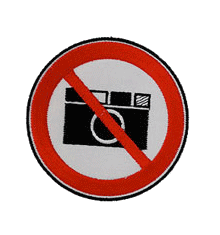 NO CAMERAS