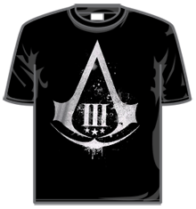 ASSASSINS CREED - DISTRESSED SHIELD