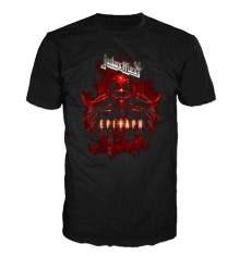 JUDAS PRIEST - EPITAPH RED HORNS