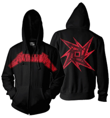 METALLICA - RED NINJA STAR
