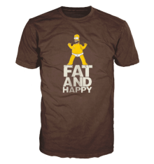 SIMPSONS - FAT AND HAPPY